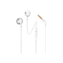 Fejhallgató | JBL T205 fülhallgató, fehér-króm