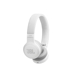 JBL Live 400 BT, On-ear Kopfhörer Bluetooth Weiß