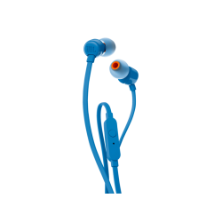 Kopfhörer mit Mikrofon | JBL T110, In-ear Kopfhörer  Blau