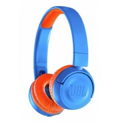 JBL JR300BT Kids Wireless On-Ear Headphones - Blue / Orange