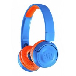 JBL JR300BT Kids Wireless On-Ear Headphones - Blue / Orange JBL JR300BT Kids Wireless On-Ear Headphones - Blue / Orange