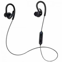 Bluetooth Headphones | JBL Reflect Contour Secure fit wireless Sport Earphones - Black