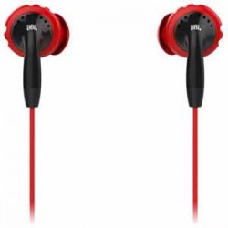 JBL Inspire 100 In-Ear, Sport Headphones with Twistlock™ Technology - Red/Black