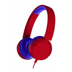 JR300 Kırmızı-Mavi Kulak Üstü Çocuk Kulaklığı JB.JBLJR300RED