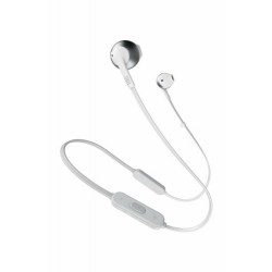 T205BT Gümüş Bluetooth Mikrofonlu Kulak İçi Kulaklık