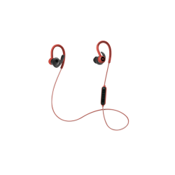 Sport-Kopfhörer | JBL Reflect Contour - Bluetooth Kopfhörer mit Ohrbügel (In-ear, Rot)