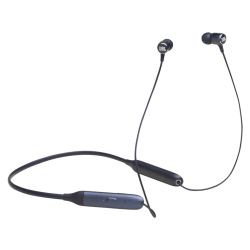JBL LIVE 220BT - Bluetooth Kopfhörer mit Nackenbügel (In-ear, Blau)