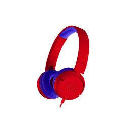 Kopfhörer | JBL JR300, On-ear Kopfhörer  Rot/Blau