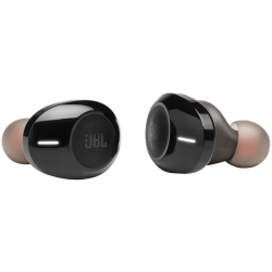 Casque Bluetooth | JBL Oreillettes sans fil + Boîtier de recharge Tune 120TWS Noir (JBLT120TWSBLK)