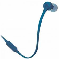 JBL Pure Bass Sound Lightweight In-Ear Headphones - Blue JBL Pure Bass Sound Lightweight In-Ear Headphones - Blue
