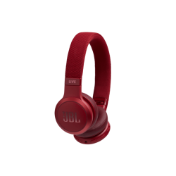 JBL Live 400 BT, On-ear Kopfhörer Bluetooth Rot