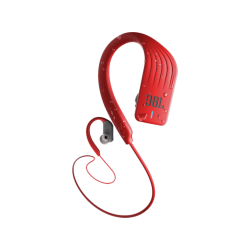 JBL Endurance SPRINT - Bluetooth Kopfhörer mit Ohrbügel (In-ear, Rot/Grau)