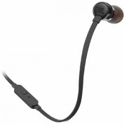 JBL Pure Bass Sound Lightweight In-Ear Headphones - Black