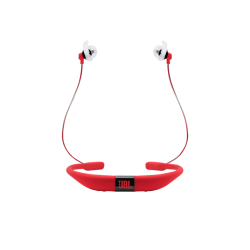 JBL Reflect Fit - Bluetooth Kopfhörer mit Nackenbügel (In-ear, Rot)