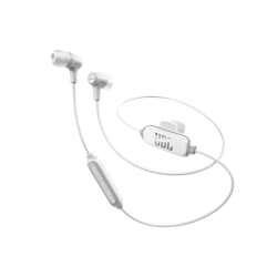 Kopfhörer mit Mikrofon | JBL E25BT - Bluetooth Kopfhörer (In-ear, Weiss)