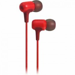 JBL Signature Sound In-Ear Headphones with Microphone - Red