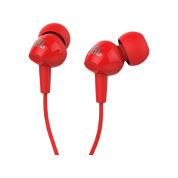JBL C100SI Mikrofonlu Kulak İçi Kulaklık Kırmızı