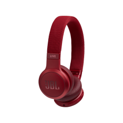 JBL LIVE 400BT - Bluetooth Kopfhörer (On-ear, Rot)