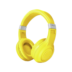 Mikrofonos fejhallgató | TRUST Dura vezeték nélküli neon sárga fejhallgató (22767)
