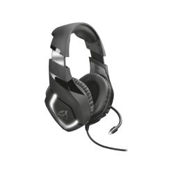 Mikrofonos fejhallgató | TRUST GXT 380 Doxx illuminated gaming headset (22338)