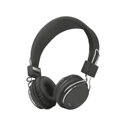 Mikrofonos fejhallgató | TRUST Ziva fekete összecsukható fejhallgató (21821)