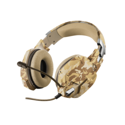 Gaming Headsets | TRUST Casque gamer GXT 322D Carus Desert Camo (22125)