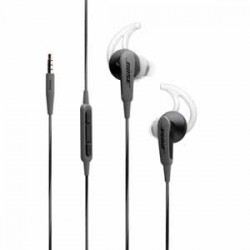 Bose SoundSprt IE C Blk In Ear headphone Apple devices Charcoal Black