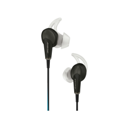 Fülhallgató | BOSE 718839 QC20 aktív zajszűrős fülhallgató, Apple, fekete