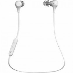 Nuforce BE2-WHITE Wireless Earphones 10 hours battery life. Water resistant IPX6