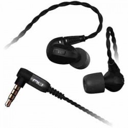 NuForce High Resolution In Ear Headphones with 8 Balanced Armature Drivers - Black