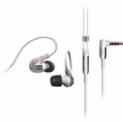 Nuforce HEM-Dynamic High Resolution In-Ear Headphones - Crystal White