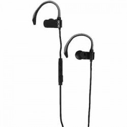 In-ear Headphones | 808 Audio Wireless EarCanz Sport Earbuds with Built-in Microphone - Black