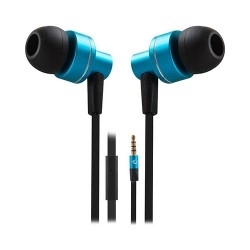 Kulak İçi Kulaklık | Rampage Phoenix Mobil Telefon Uyumlu Kulak İçi Mavi/Siyah Mikrofonlu Kulaklık