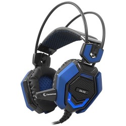Oyuncu Kulaklığı | Rampage Sn-R5 Siyah/Mavi Oyuncu Mikrofonlu Kulaklık