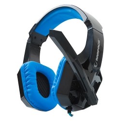 Oyuncu Kulaklığı | Rampage Sn-R3 Plus Oyuncu Siyah/Mavi Mikrofonlu Kulaklık