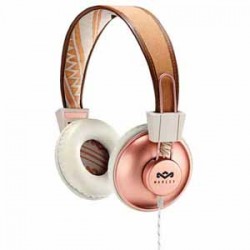 Ακουστικά On Ear | Marley PosiVibe Black 50mm driver Durable braided cable 1buttonMic controller