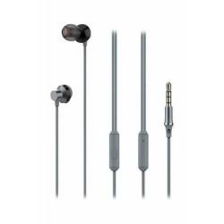 S-LINK | Swapp SW-K8 BUMMER Mobil Telefon Uyumlu Metal Kulak içi Gri Mikrofonlu Kulaklık