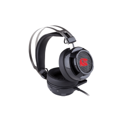 Mikrofonos fejhallgató | REDRAGON H301 Siren2 7.1 Gamer Headset, Fekete/Piros