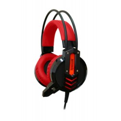 Oyuncu Kulaklığı | Chronos Gaming Headset Kırmızı64207 2,2m