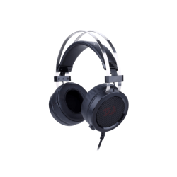 Ακουστικά τυχερού παιχνιδιού | REDRAGON H901 Scylla Gamer Headset, Fekete/Piros