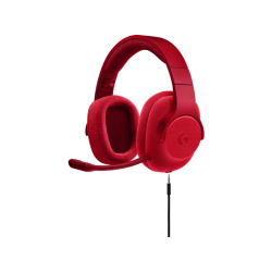 Headsets | LOGITECH Casque gamer G433 7.1 Surround Gaming Headset Fire Red