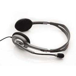 Logitech H110 Stereo Kulaküstü Gri Kulaklık 981-000271