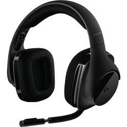 Bluetooth ve Kablosuz Mikrofonlu Kulaklık | Logitech G533 Kablosuz Kulaküstü Oyuncu Kulaklık 981-000634