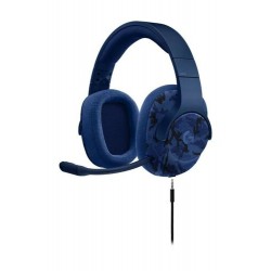 Mikrofonlu Kulaklık | Logitech G433 DTS 7.1 Kablolu Oyuncu Kulaklığı - Mavi Kamuflaj