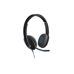 LOGITECH H540 - PC Headset (Kabelgebunden, Binaural, On-ear, Schwarz)