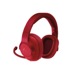 LOGITECH | LOGITECH G433 Gaming Headset, piros szín (981-000652)