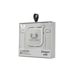 FRESH N REBEL Gift Pack - Vibe & Pebble, In-ear In-Ear Kopfhörer, Bluetooth Lautsprecher Bluetooth Weiß