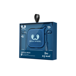 FRESH N REBEL Gift Pack - Vibe Wireless & Pebble, In-ear Kopfhörer Bluetooth Blau