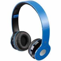 iLive Wireless Bluetooth Headphones - Blue