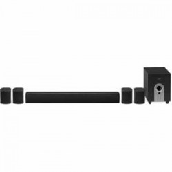 iLive | iLive IHTB158 5.1 channel Home Theater iLive 5.1 channel Home Theater Bluetooth Wireless 32 Sound Bar 6 surround spkrs w/powered subwooder